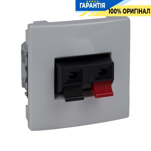 Розетка акустична 2-модуля Schneider Electric Unica MGU3.486.18, білий