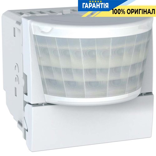 Датчик руху 300Вт 2м Schneider Electric Unica MGU3.524.18, Білий