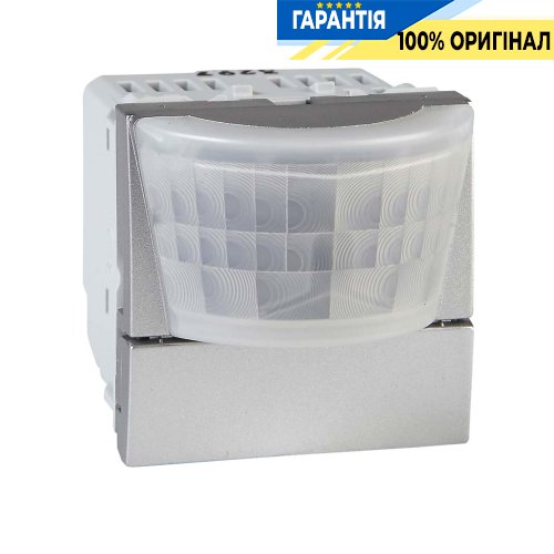 Датчик руху 300Вт 2м Schneider Electric Unica MGU3.524.30, алюміній