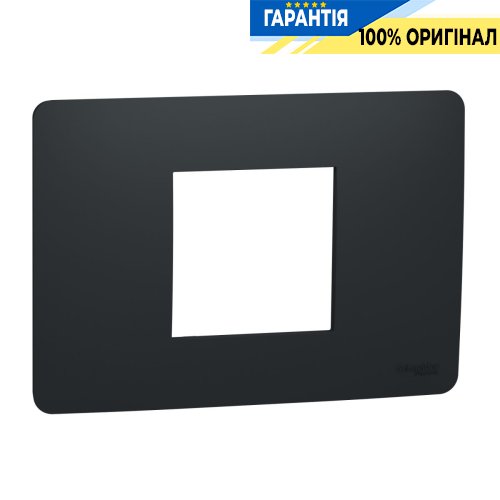 Рамка 2-модульная, UNICA MODULAR, Schneider Electric NU210254, антрацит