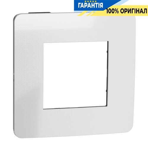 Рамка 1-а, Schneider Electric Unica New Studio Metal NU280256, Хром/Антрацит