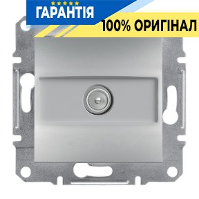 Розетка TV оконечная «Asfora», (цвет алюминий) Schneider Electric EPH3200161
