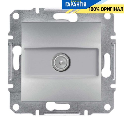 Розетка TV проходная (8 дБ) Asfora, (алюминий) Schneider Electric EPH3200361