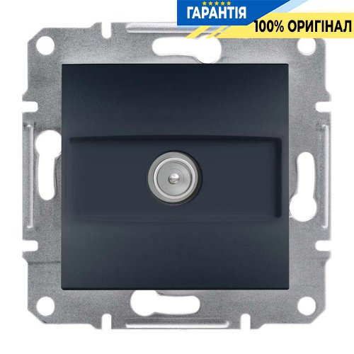 Розетка TV оконечная «Asfora», (цвет антрацит) Schneider Electric EPH3200171