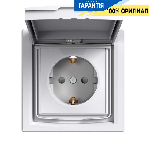 Розетка с заземлением и со шторками «Asfora», (цвет белый) Schneider Electric EPH3100321