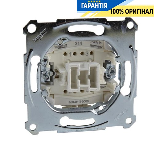 Механізм вимикача "хрест" Merten MTN3117-0000