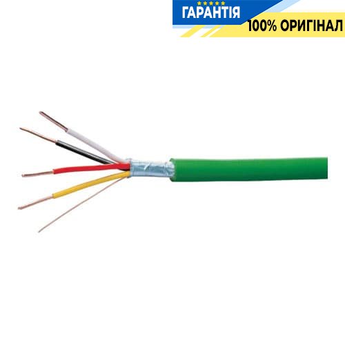 KNX-кабель 2х2х0.8 зелений, бухта 100м Hager TG018