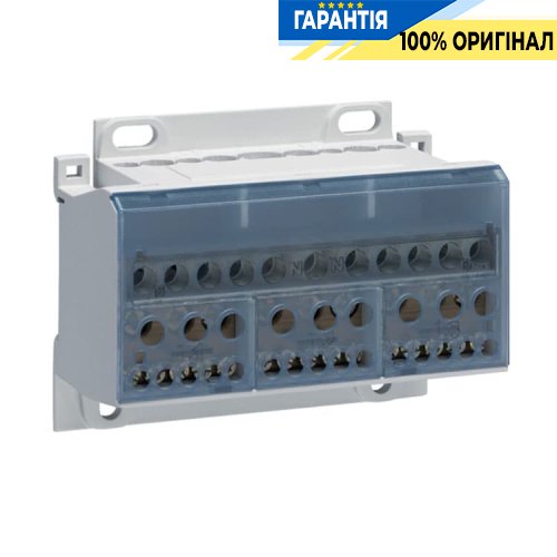 Распределительный блок 4-полюсный,100А, din-рейка, 5,5-мод. Hager KJ02E