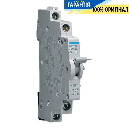 Блок-контакт для автоматов Hager MZ201 6 A 230V AC