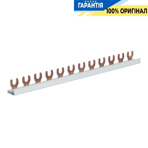 Шина Hager KDN163A вилочная 1-полюсная, 63A 12 мод.