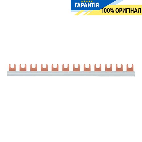 Шина Hager KDN180A вилочная 1-полюсная, 80A 12 мод.