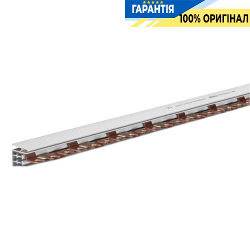 Шина Hager KDN380B вилочная 3-полюсная, 80 Aмпер, размер 57 мод.