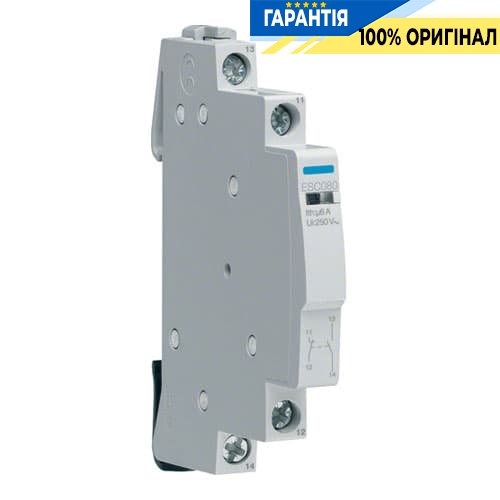 Додаткові контакти для контакторів Hager ESC080 1н.о. + 1н.з. 2А, 250В