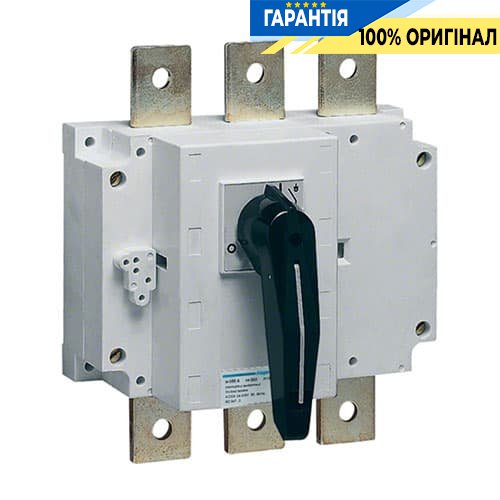 Вимикач навантаження корпусний до 95мм2, 3п 200А, Hager HA353