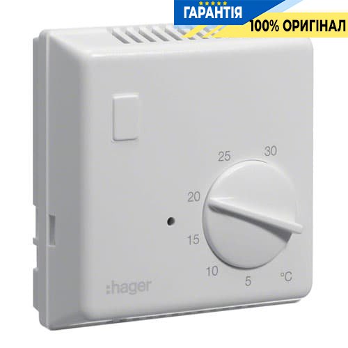 Цифровой биметаллический термостат Hager EK054 без индикатора