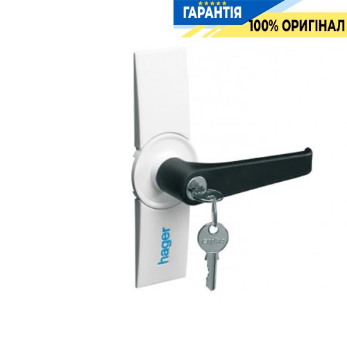 Ручка натискна для дверцят щита IP44/54 Univers Hager FZ533N