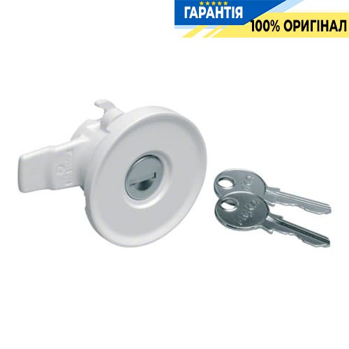 Замок з 2-ма ключами для металевих щитів IP44/54 Univers Hager FZ597N