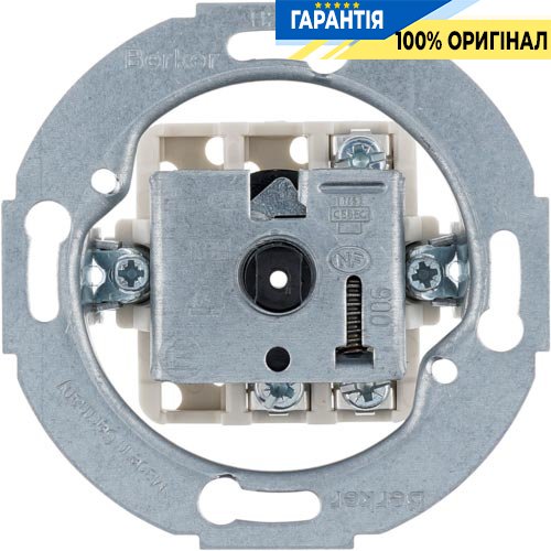 Кнопка поворотная (механизм) 10А/250В «1930» «GLASSERIE» «PALAZZO» Berker 384600