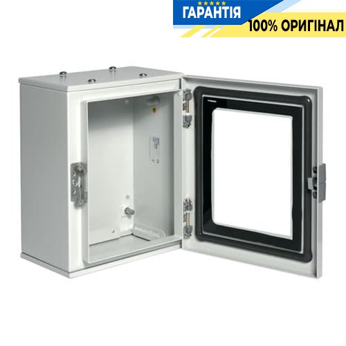 Шафа металева Hager FL152A Orion Plus, IP65, прозорі двері, 300x250x160мм