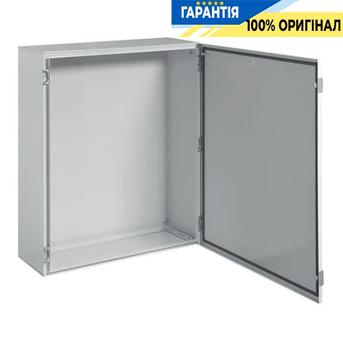 Шафа металева Hager FL128A Orion Plus, IP65, непрозорі двері, 950X800X300мм