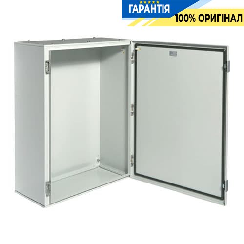 Шафа металевий Hager FL124A Orion Plus, IP65, непрозорі двері, 800X600X300мм