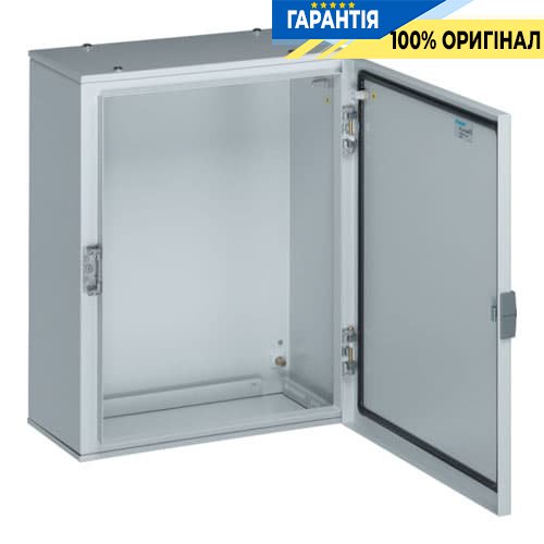 Шафа металева Hager FL118A Orion Plus, IP65, непрозорі двері, 650X400X250мм