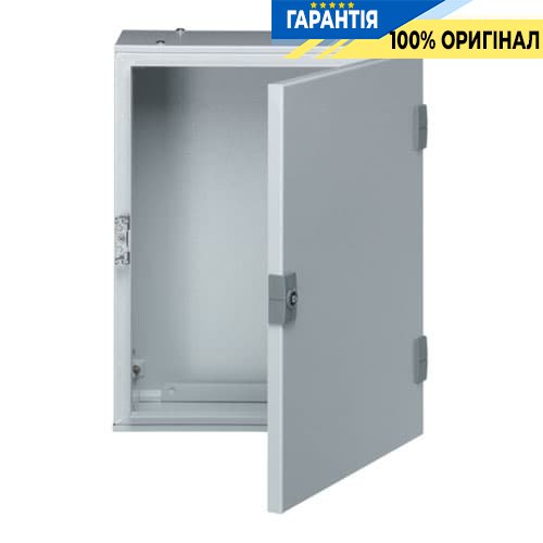 Шафа металевий Hager FL110A Orion Plus, IP65, непрозорі двері, 500X300X200мм