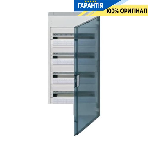 Щит розподільчий Hager VB418TB Vega накладний 72 модуля 4-рядний (прозорі двері)