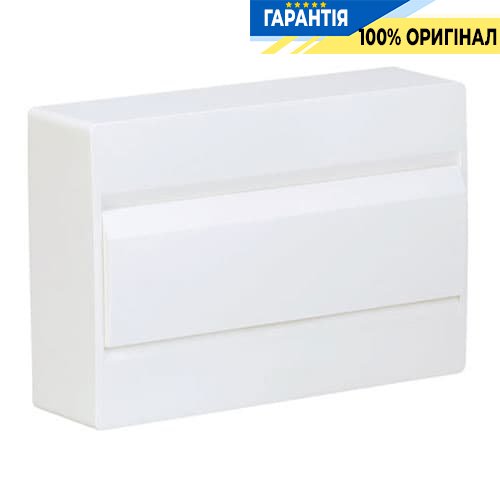 Внешний щит Hager Cosmos VD112PD 12 мод. с белой дверцой