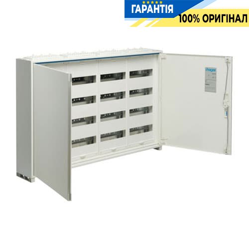 Щиток металевий зовнішньої установки IP44 на 192 модуля Hager Univers FWB44S