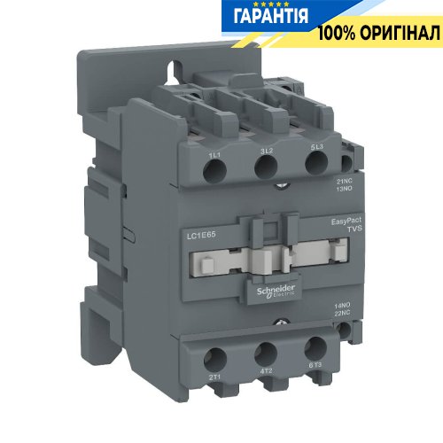 Контактор 3-полюсный - «EasyPact» 50 А, 230V~ Schneider Electric LC1E50M5