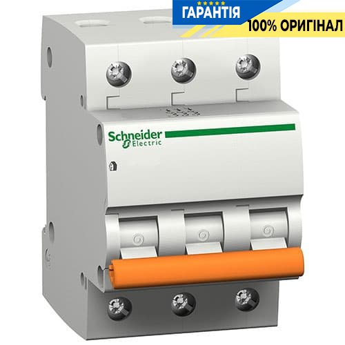 Автоматический выключатель 3-п «Домовой» 40А тип "С" Schneider Electric 11227