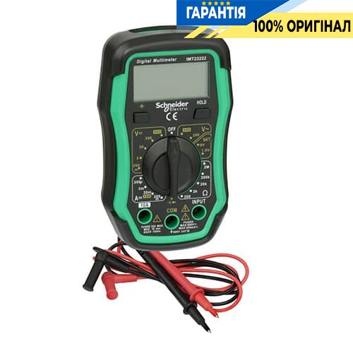 Мультиметр цифровий кат.III 600V, Schneider Electric IMT23222