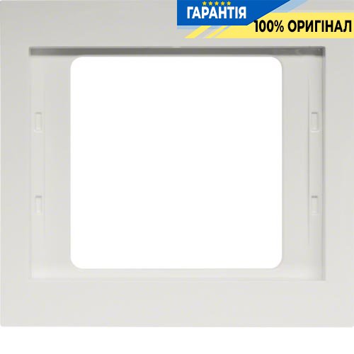 Рамка 1-а, полярно-белая, K.1, Berker 13137009