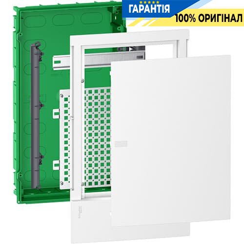 Щит Mini Pragma мультимедийный, 3 ряда на 12 мод., встраиваемый Schneider Electric MIP312FU