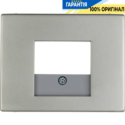 Накладка для розеток гучномовців, нержавіюча сталь, K.5, Berker 10357004