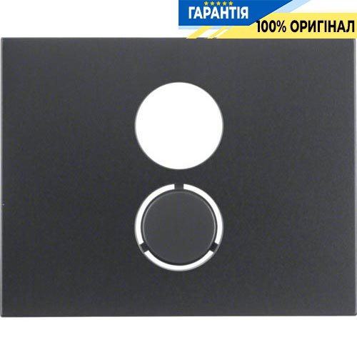 Накладка для розеток гучномовців, антрацит, «K.1» Berker 11847006