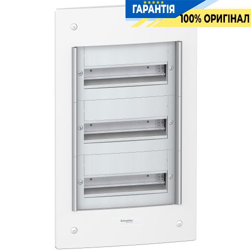 Щит вбудований Schneider Electric Pragma 3 ряди по 13 модулів, IP40 PRA25313 (Без дверей)