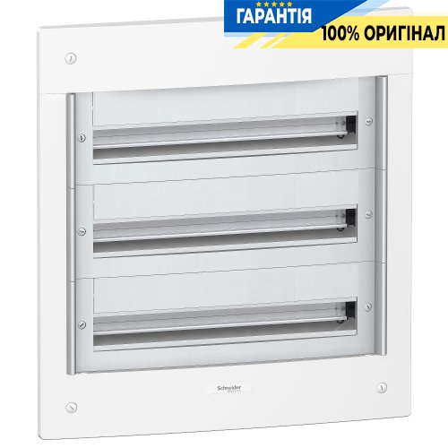 Щит вбудований Schneider Electric Pragma 3 ряди по 24 модулі, IP40 PRA25324 (Без дверей)
