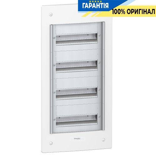 Щит вбудований Schneider Electric Pragma 4 ряди по 13 модулів, IP40 PRA25413 (Без дверей)