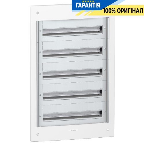 Щит вбудований Schneider Electric Pragma 5 рядів по 24 модулі, IP40 PRA25524 (Без дверей)