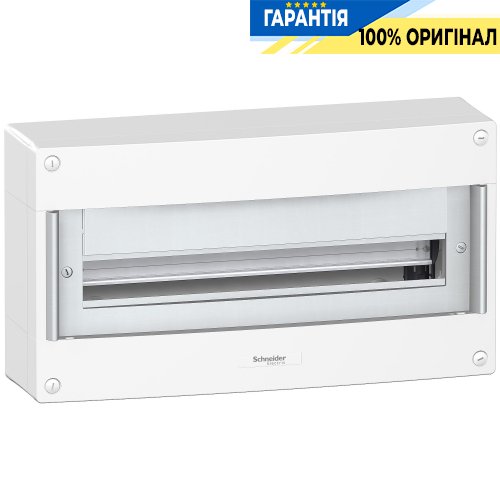 Щит навісний Schneider Electric Pragma 1 ряд 24 модулі, IP40 PRA20124 (Без дверей)