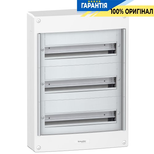 Щит навісний Schneider Electric Pragma 3 ряди по 18 модулів, IP40 PRA20318 (Без дверей)