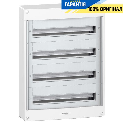 Щит навісний Schneider Electric Pragma 4 ряди по 24 модулі, IP40 PRA20424 (Без дверей)
