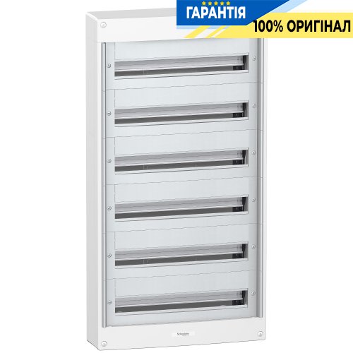 Щит навісний Schneider Electric Pragma 6 рядів по 24 модулі, IP40 PRA20624 (Без дверей)