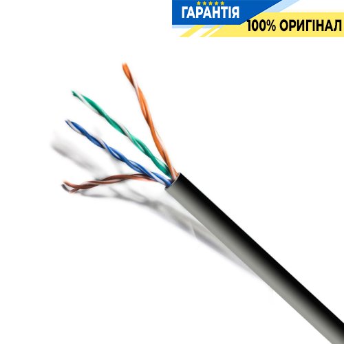Кабель вита пара ЗЗКМ — Cat 5e U/UTP 4x2x24AWG PE