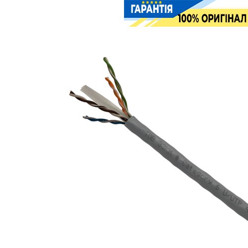 Кабель вита пара ЗЗКМ — Cat 6 U/UTP 4х2х23 AWG Data LSZH