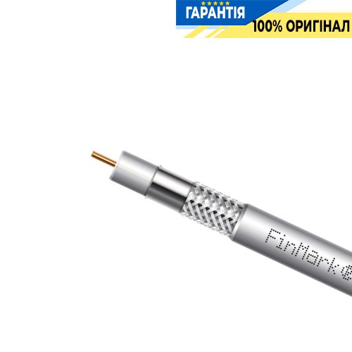 Коаксіальний кабель FinMark — F5967BV білий (бухта 305 м)