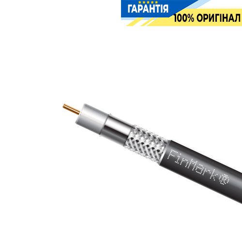 Коаксіальний кабель FinMark — F5967BV чорний (бухта 100 м)