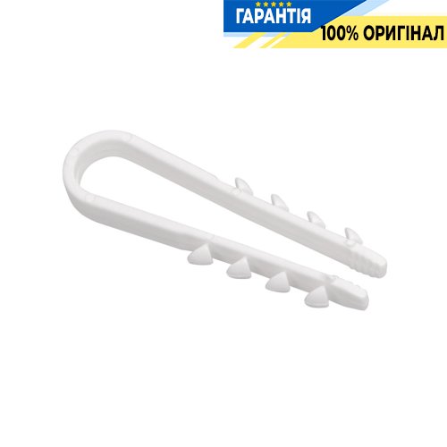 Дюбель хомут IEK UHH35-5-10-100 5-10мм нейлон белый (100шт)